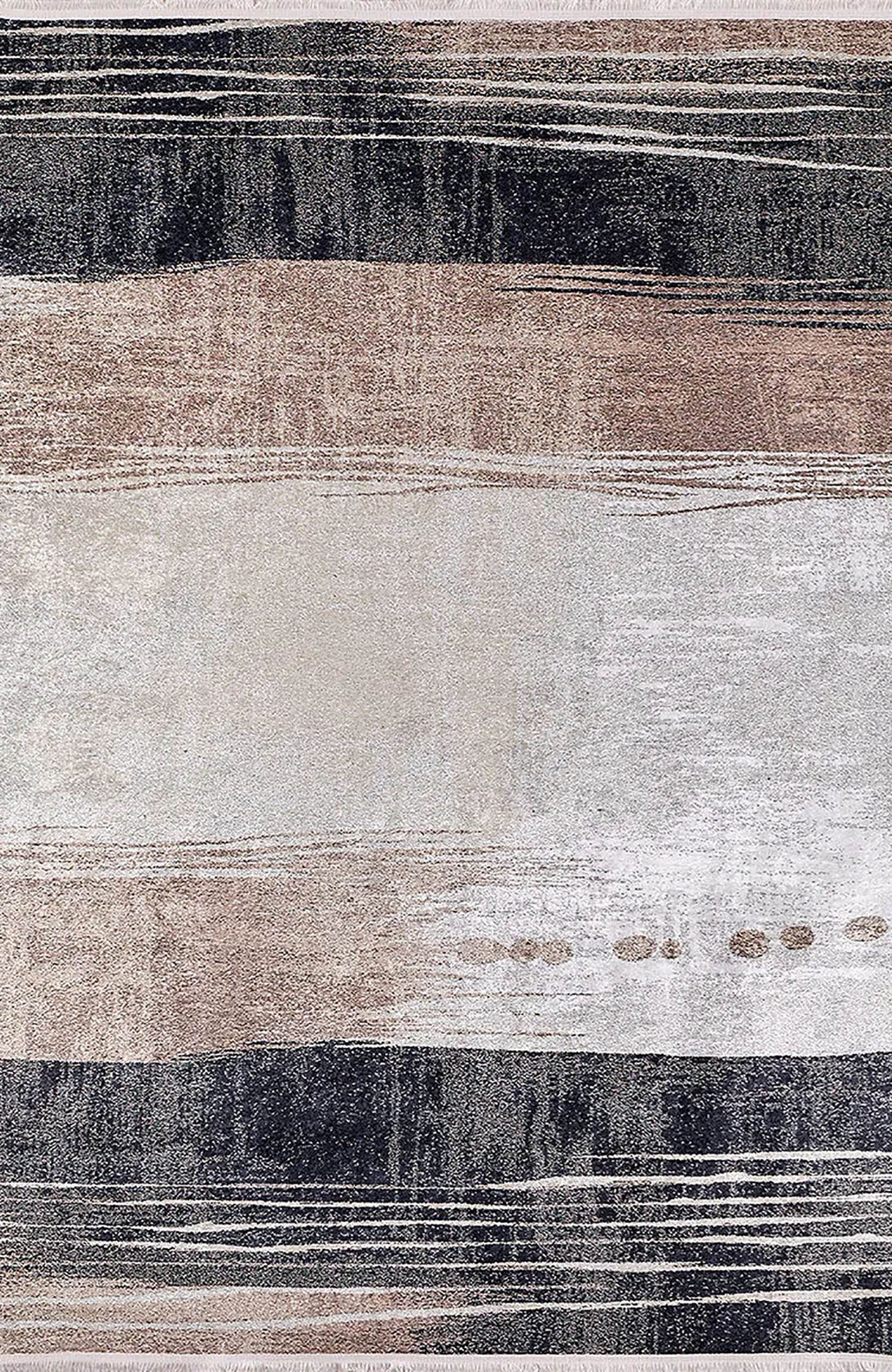Kimberly Abstract Modern Home Decor Distressed Rug