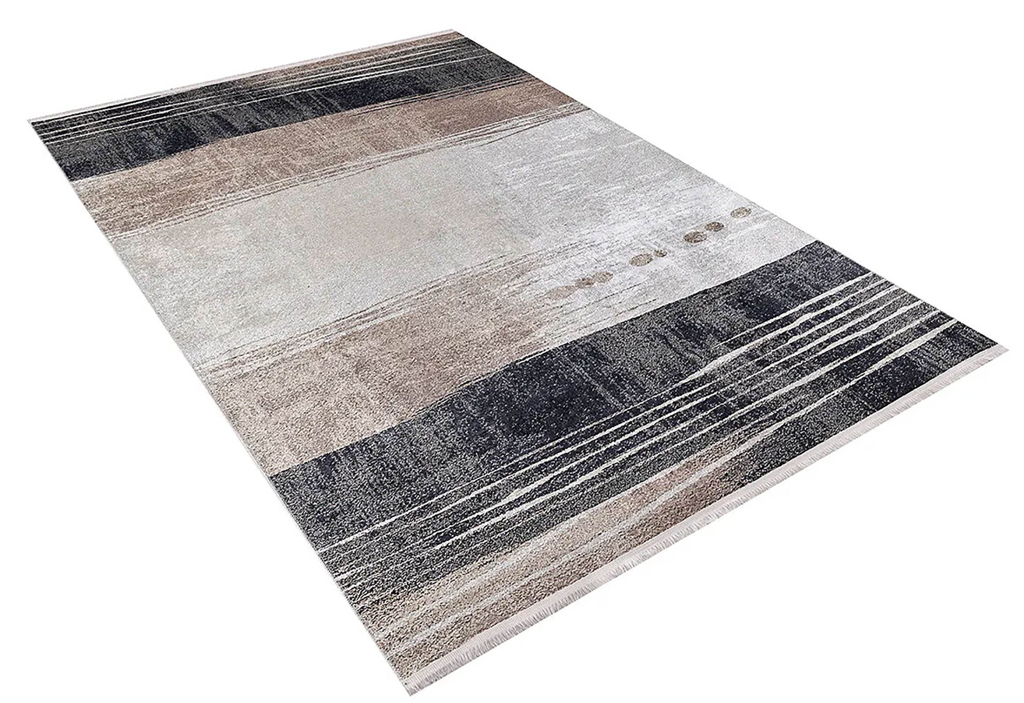 Kimberly Abstract Modern Home Decor Distressed Rug