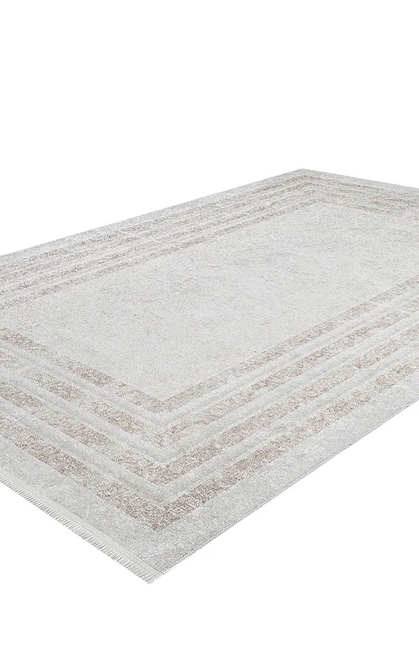 Ramona Geometric Design Beige Cream Luxury Rug