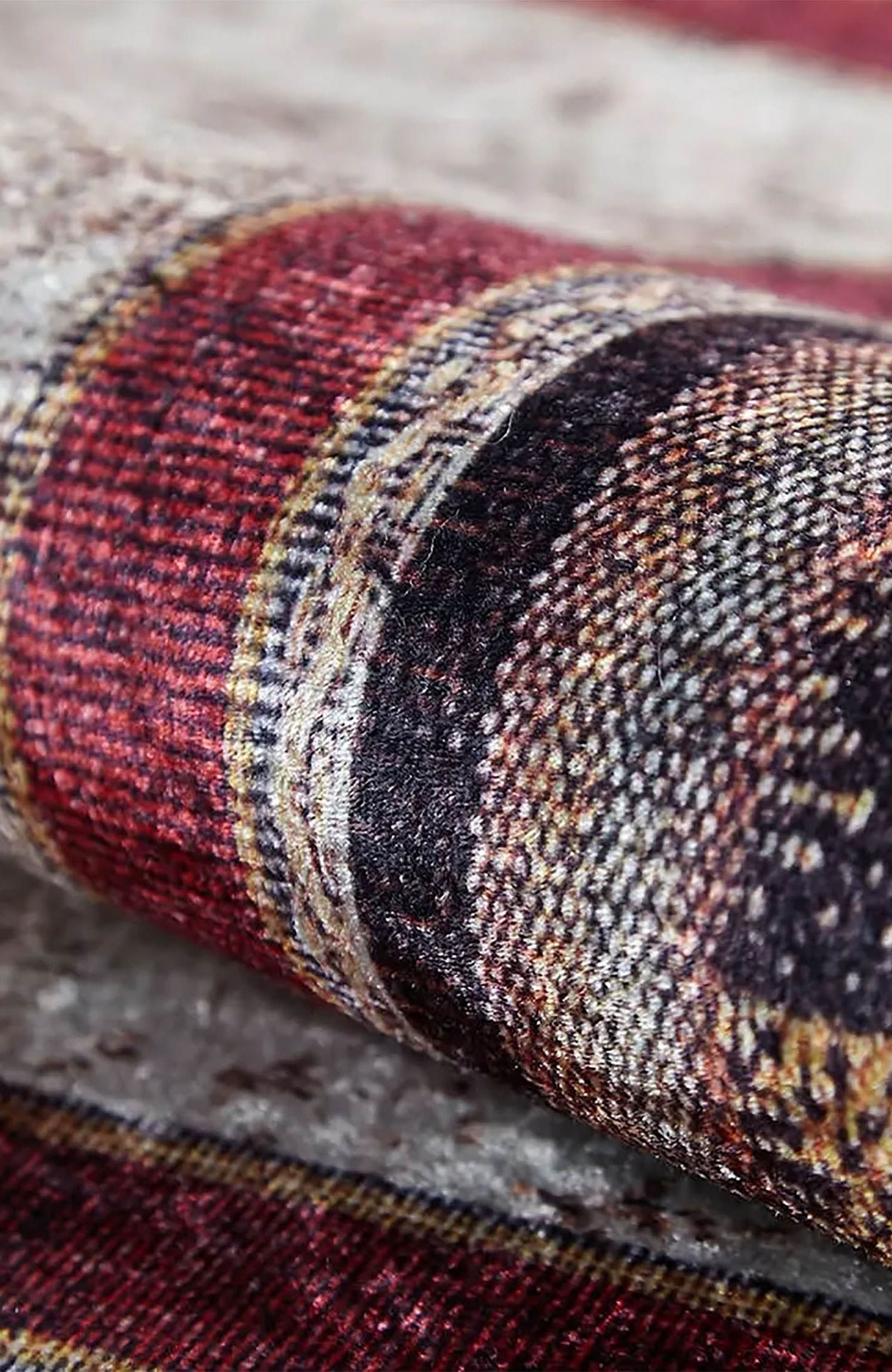 Dania Geometric Oriental Home Decor Bordered Multi Color Rug