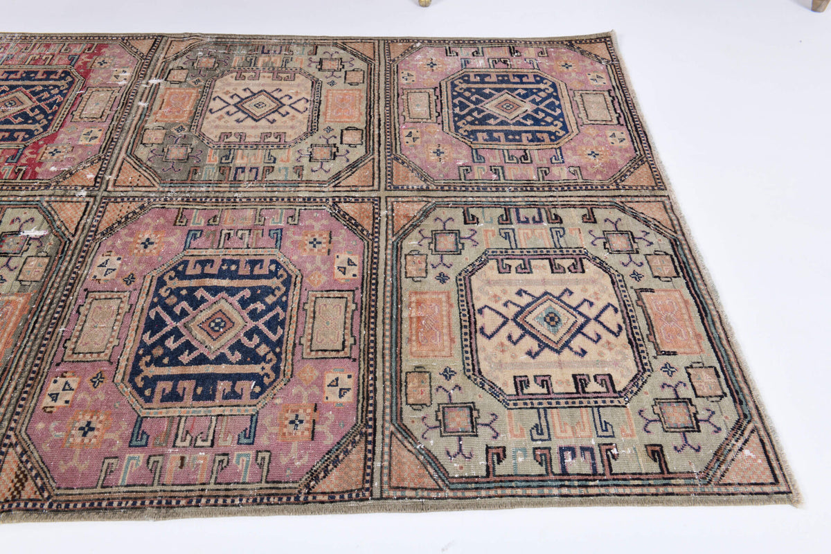 108x170 cm vintage Anatolian area rug – Betulnur, low pile, wool
