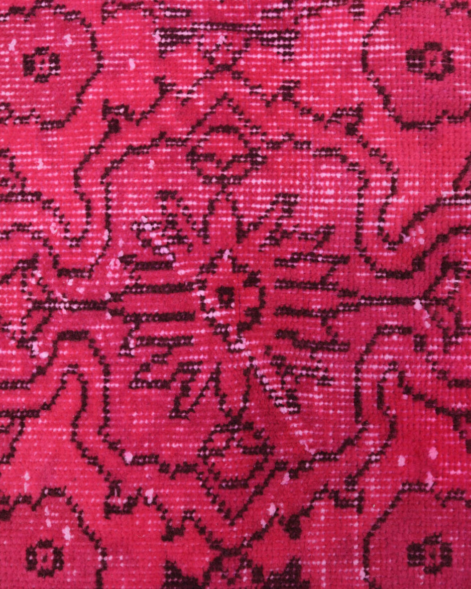 171x270 cm overdyed vintage Anatolian area rug – Kadriyenaz, low pile, wool
