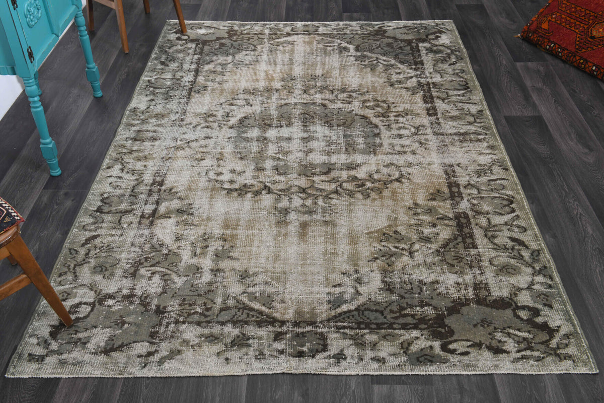 Mid 20th Century Handmade Anatolain Wool Rug