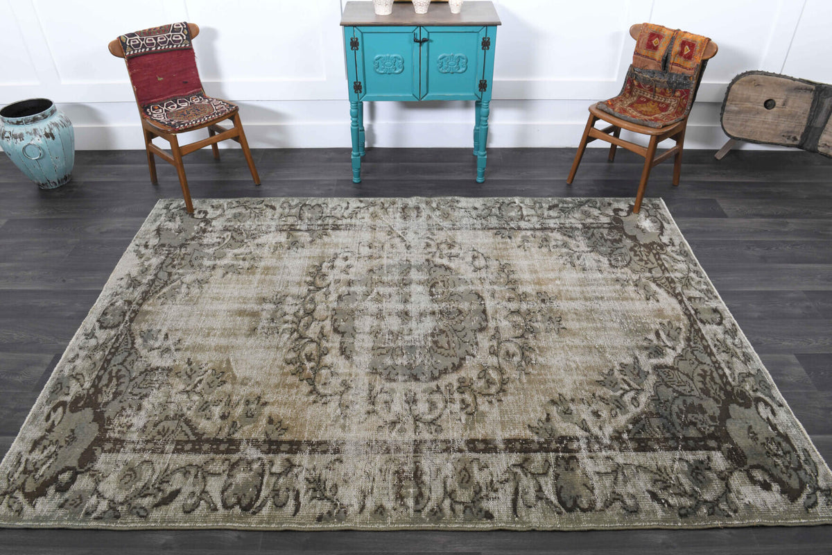 Mid 20th Century Handmade Anatolain Wool Rug