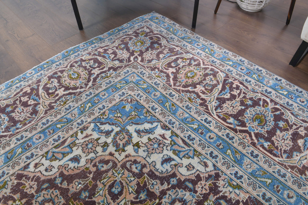 Persian Tabriz Vintage Handwoven Large Area Rug