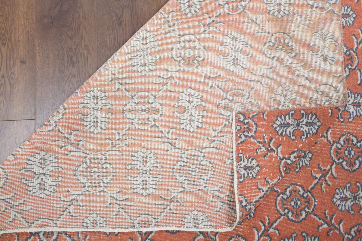153x277 cm vintage Anatolian area rug – Ocyale, low pile, wool