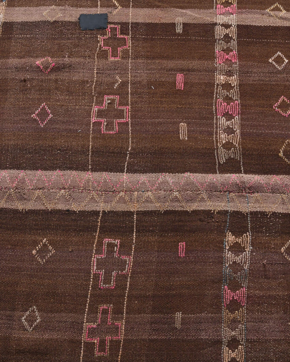 185x230 cm vintage Anatolian kilim rug – Serefsima, flatweave, wool
