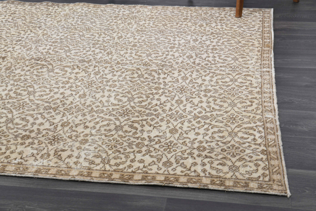 173x273 cm vintage Anatolian area rug – Melisperi, low pile, wool
