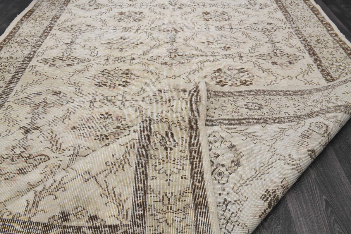 Mid 20th Century Hereke Area Wool Rug
