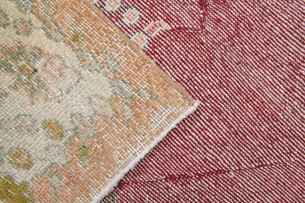 Vintage Oriental Area Anatolian Rug