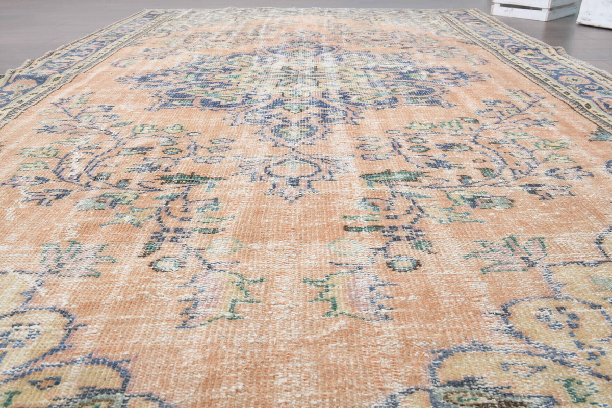Vintage Oriental Area Anatolian Rug