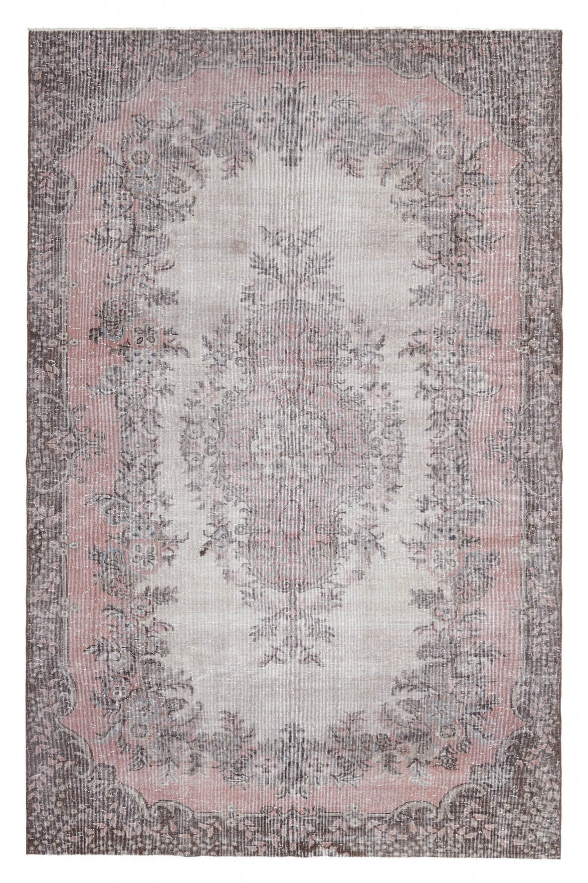 Turkish Anatolian Vintage Area Rug
