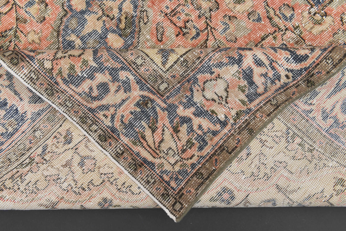 Hand-crafted Persian vintage rug Polynesia in wool, 1970s