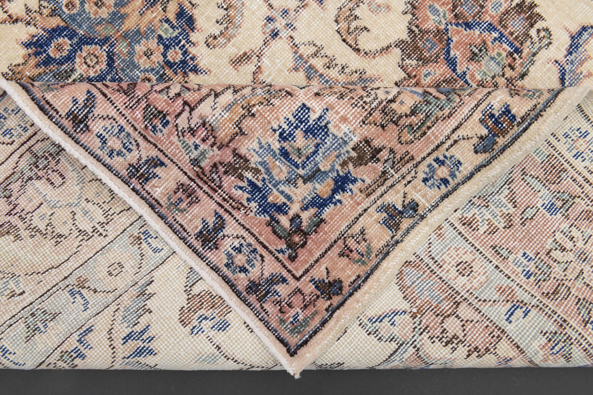Turkish Vintage Area Hereke Rug