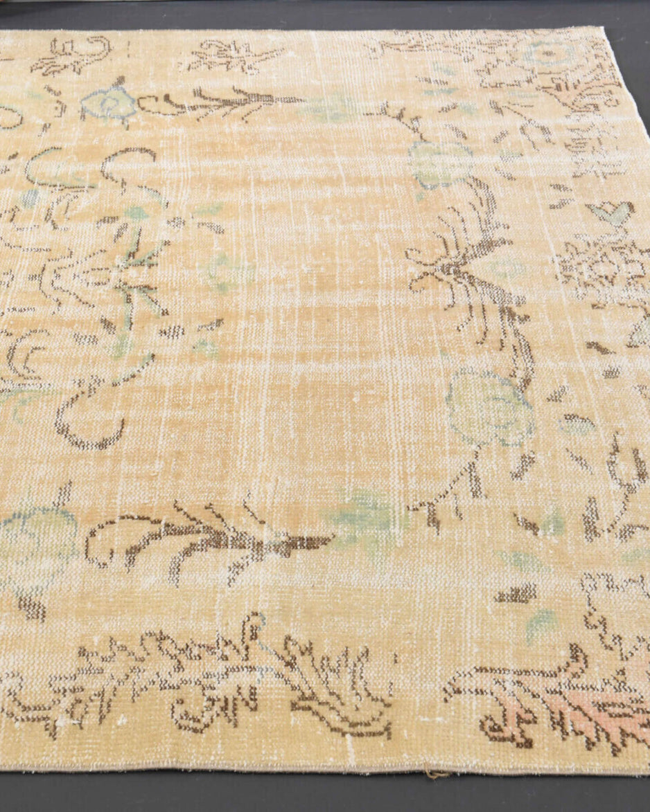 173x263 cm vintage Anatolian area rug – Ahusad, low pile, wool