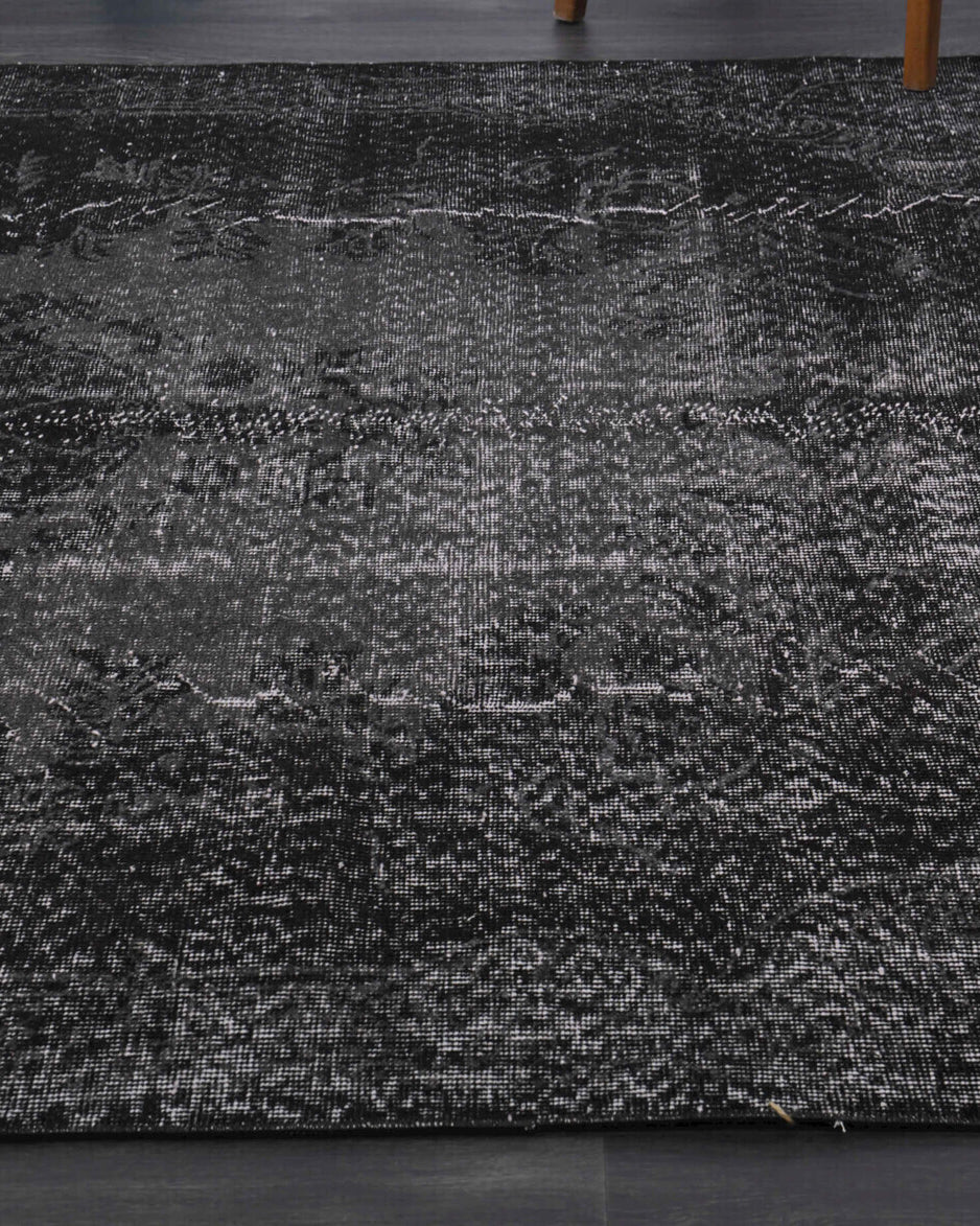 167x280 cm overdyed vintage Anatolian area rug – Yelizar, low pile, wool