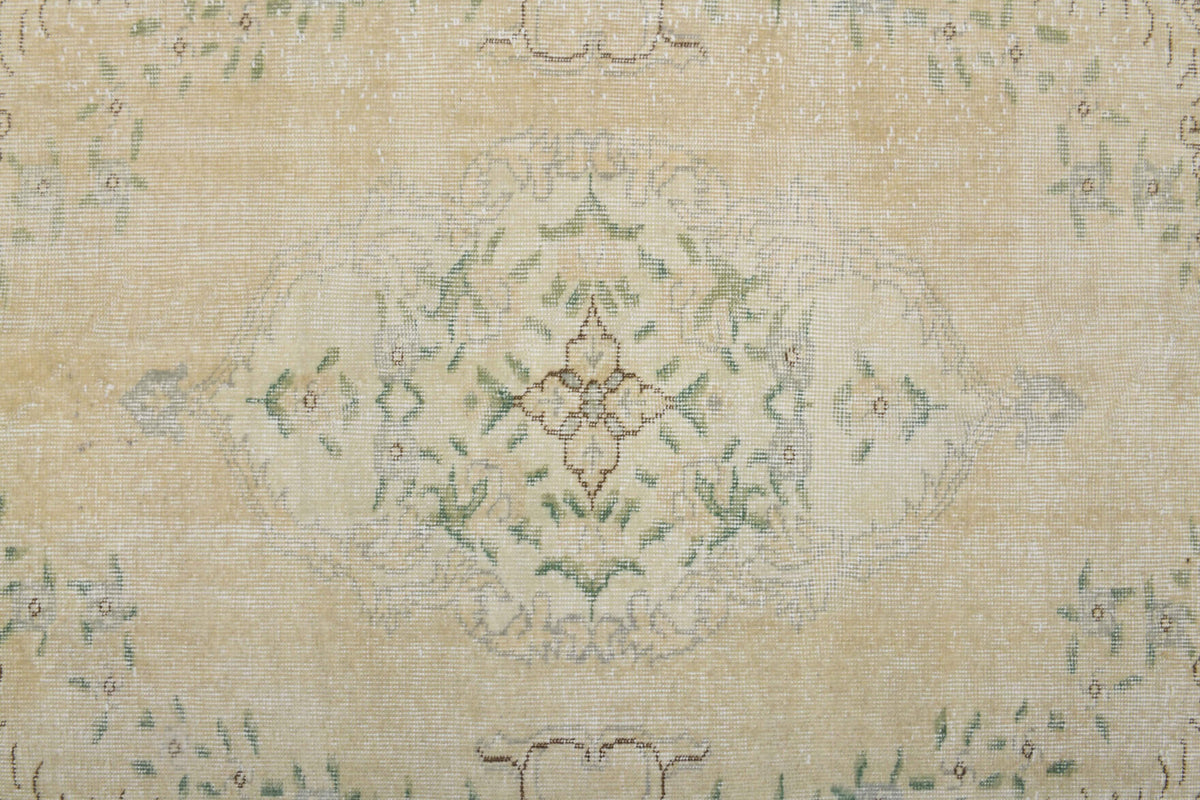 Neutral Vintage Area Anatolian Rug