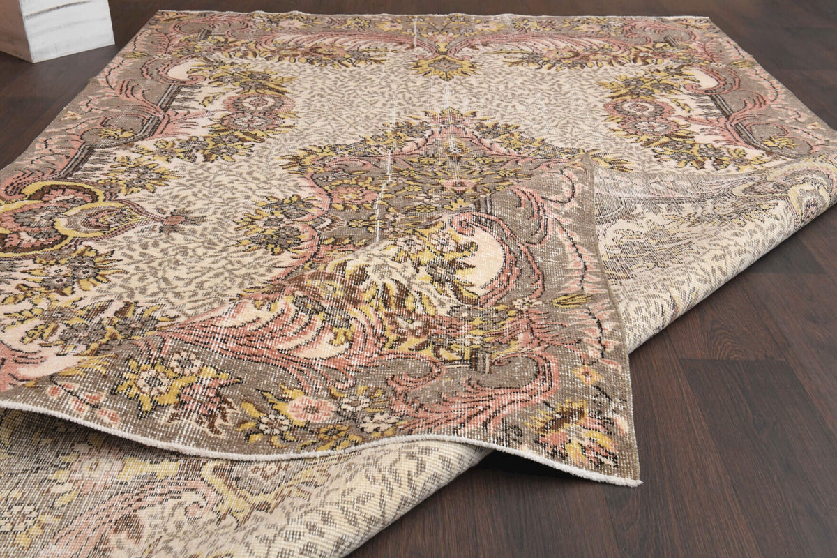 Secret Ottoman Gardens - Vintage Area Anatolian Rugs
