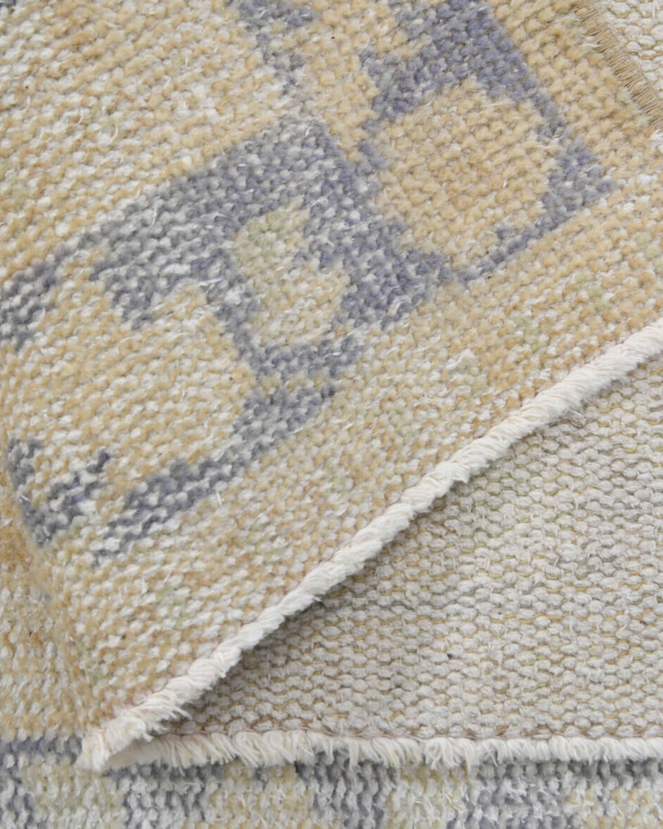 Hand-crafted Anatolian vintage rug Kevserter in wool, 1930s