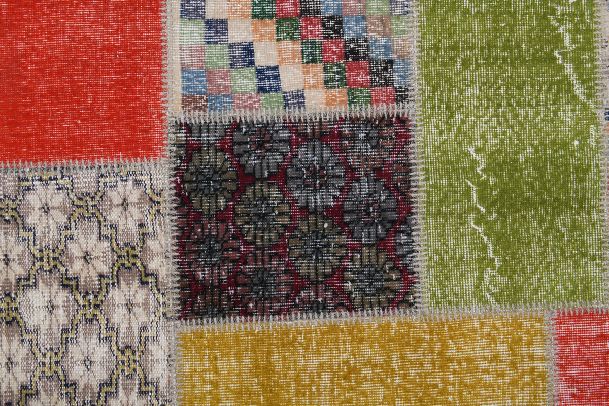 Vintage Patchwork Area Rug
