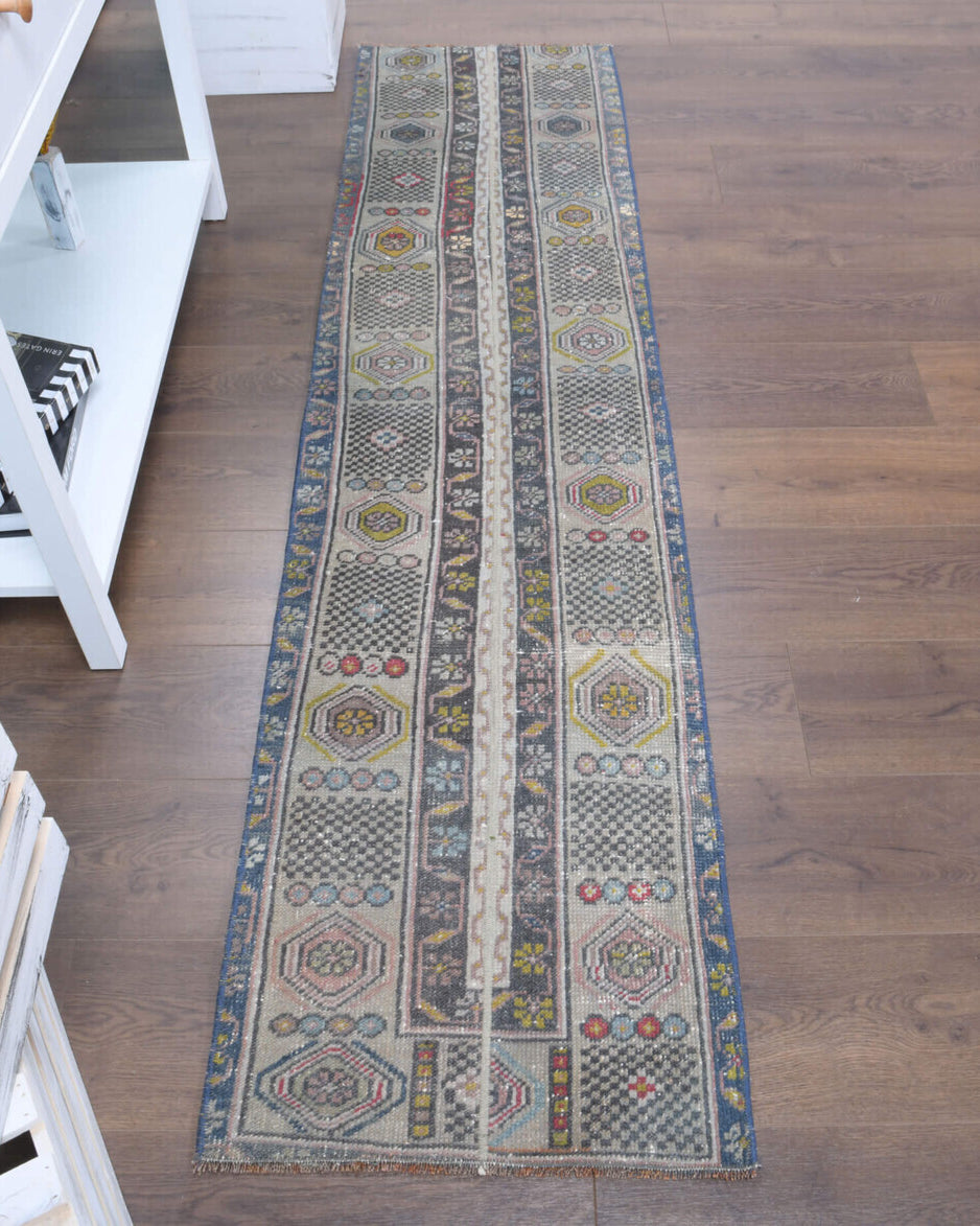 Vintage Patchwork Runner Rug