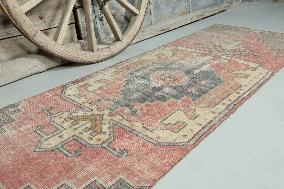 Vintage Anatolian Runner Rug - 24373