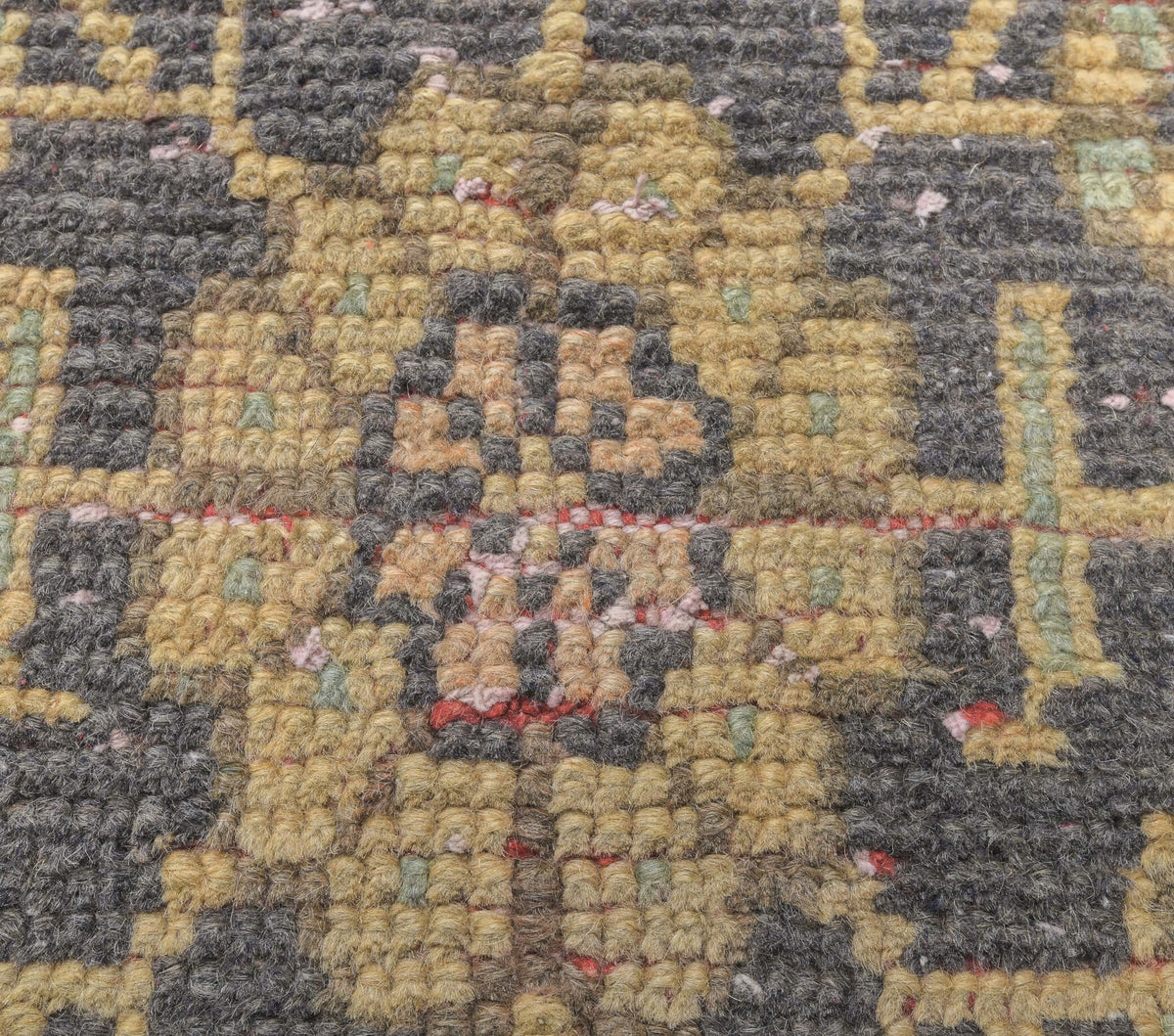 Vintage Runner Orange Oushak Rug