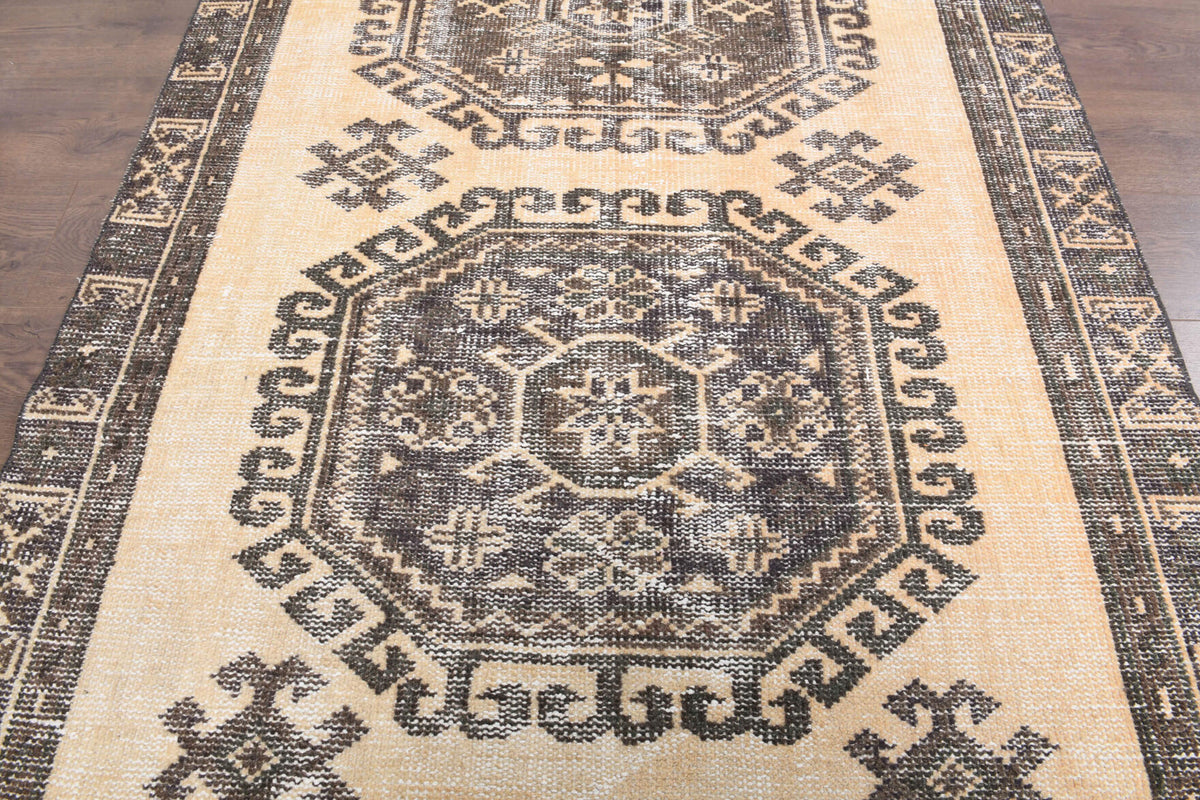 1970′s - Vintage Oushak Runner Rug