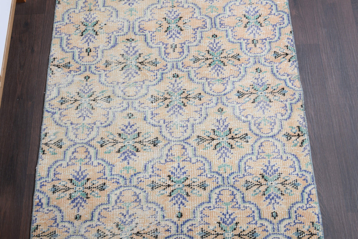 One-of-a-kind 1970s Anatolian vintage runner rug in wool, 3'4" x 8'6"