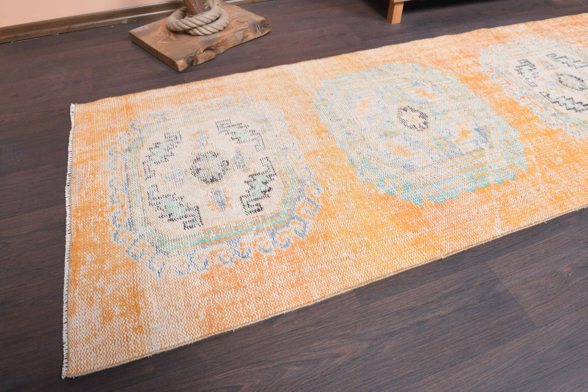 Vintage Runner Oushak Rug - 30351