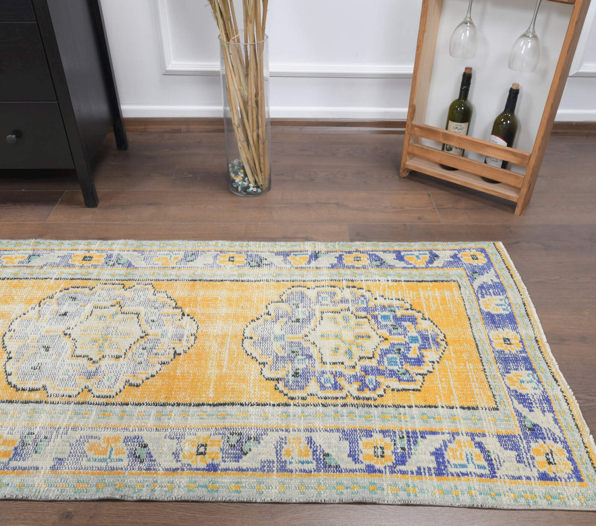 Turkish Vintage Runner Rug