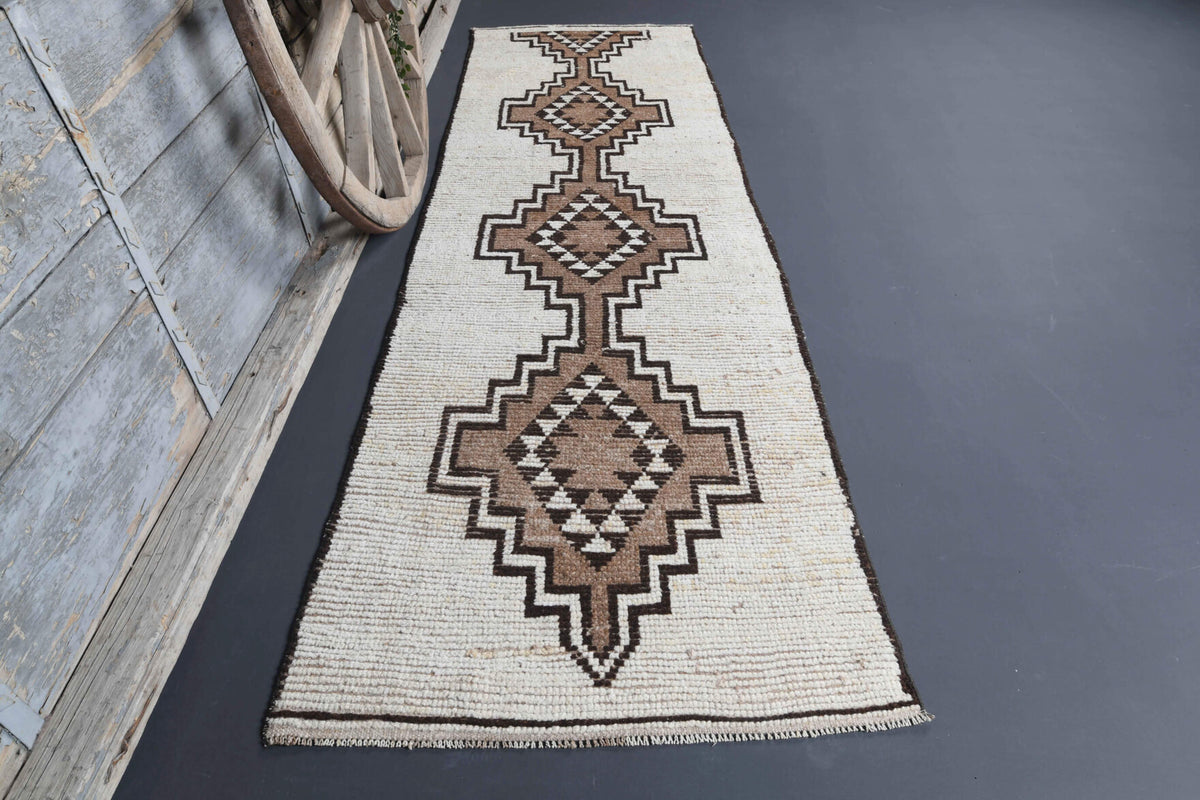 Boho Vintage Oushak Runner Rug