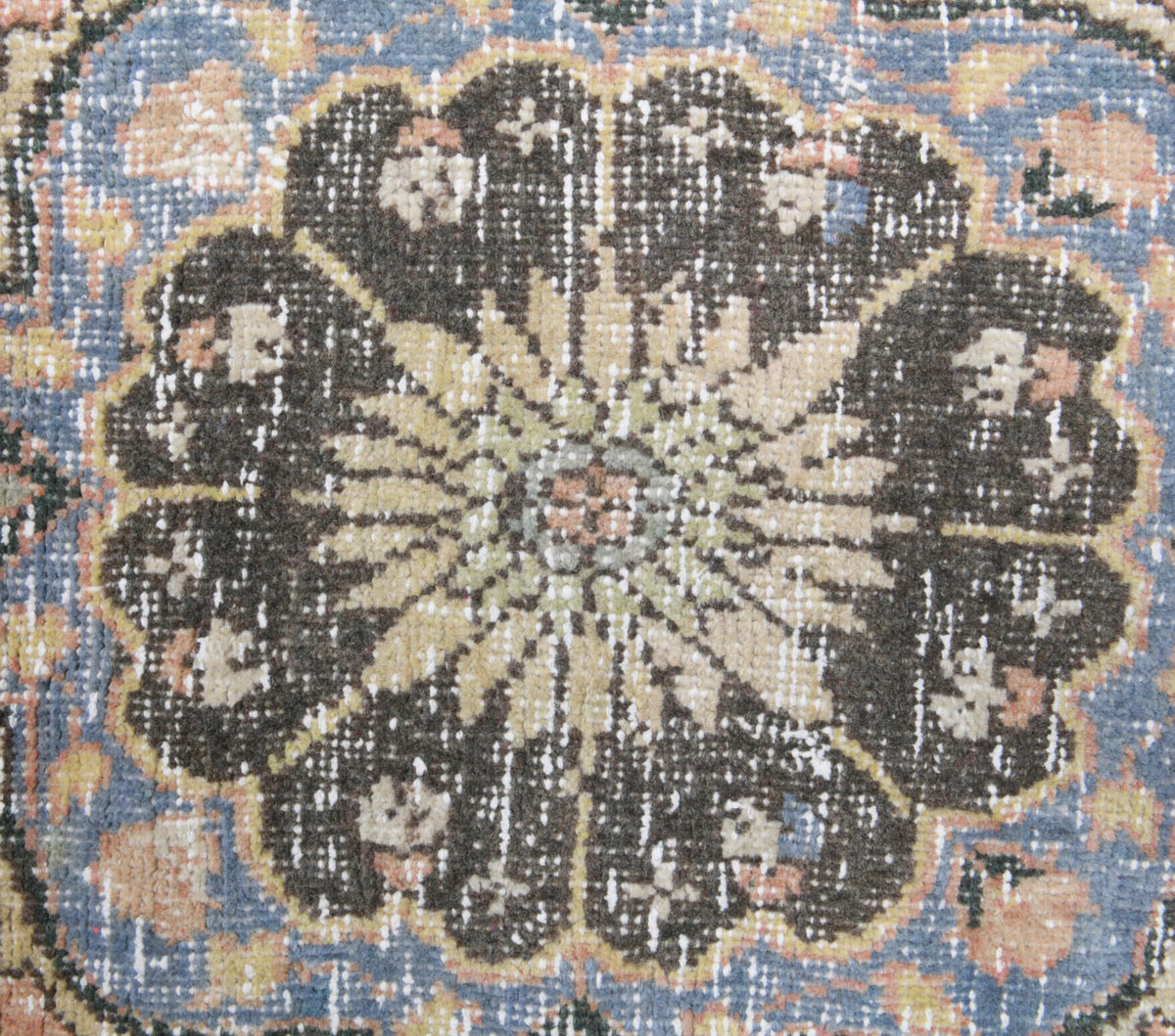 Vintage Oushak Runner Rug