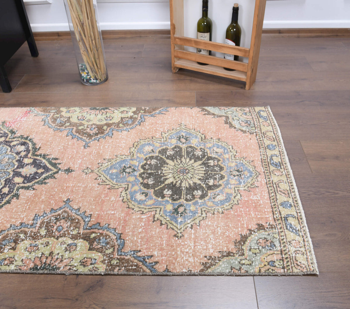 Vintage Oushak Runner Rug