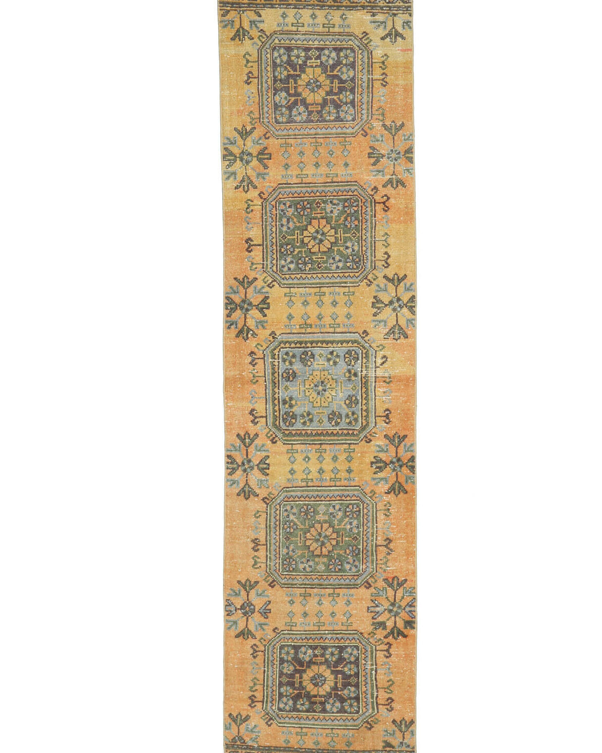 Vintage Oushak Runner Rug