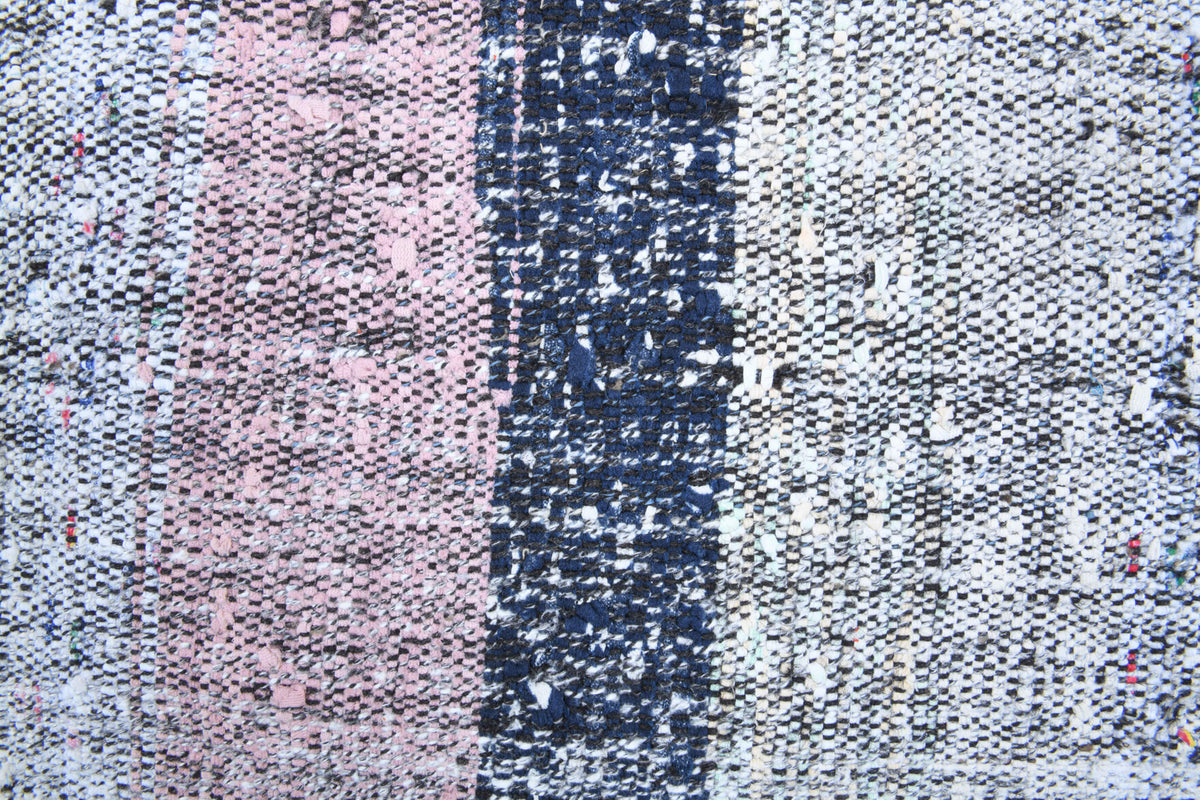 110x270 cm vintage kilim Anatolian runner rug – Nevres, flatweave, wool