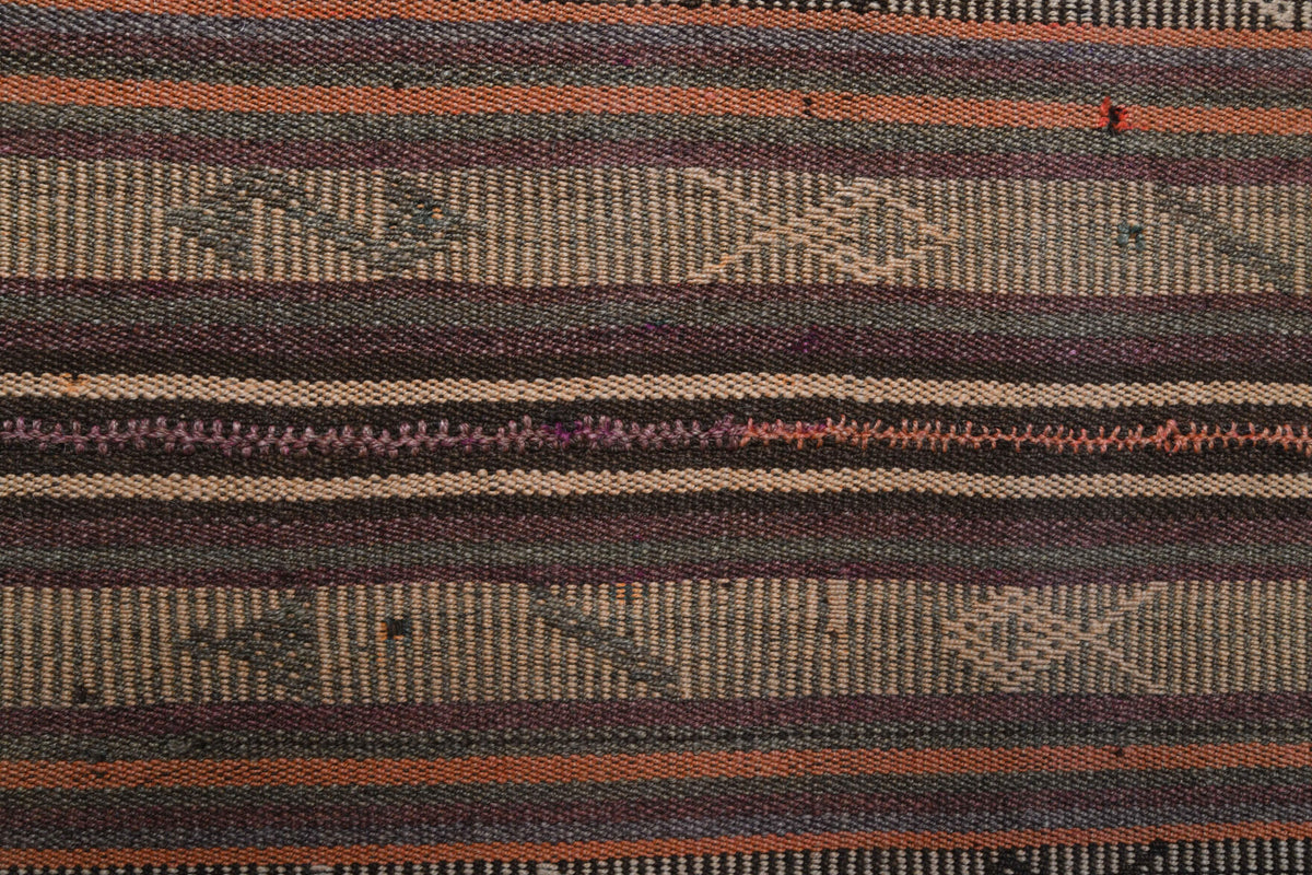 Nedimlale runner: 1960s handwoven flatweave Anatolian runner