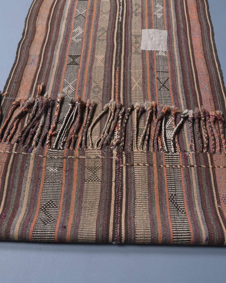 72x280 cm vintage kilim Anatolian runner rug – Nedimlale, flatweave, wool