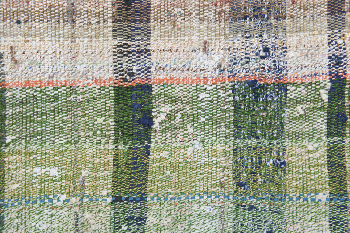 Flatweave Striped Vintage Runner Rug