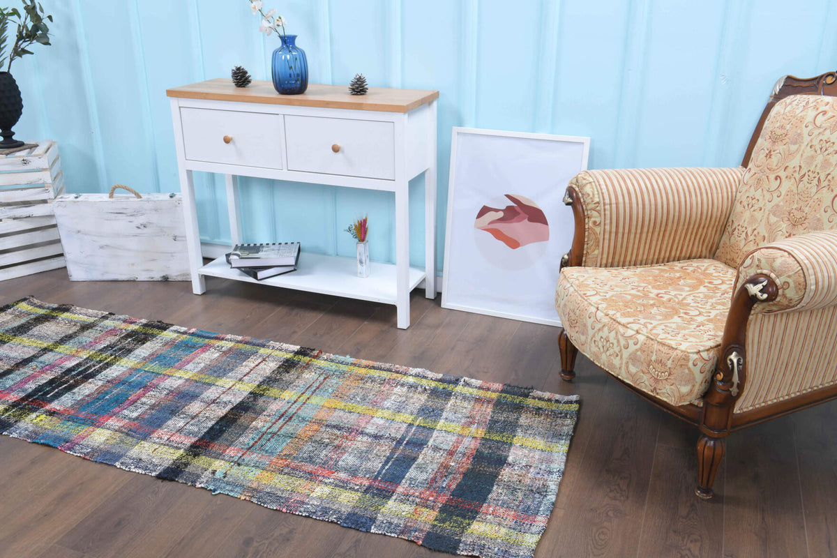 Vintage Kilim Runner Rug