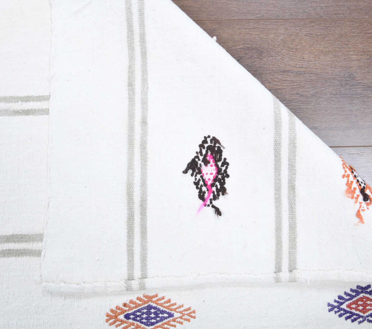 One-of-a-kind 1960s Anatolian vintage kilim runner rug in wool, 2'7" x 7'7"