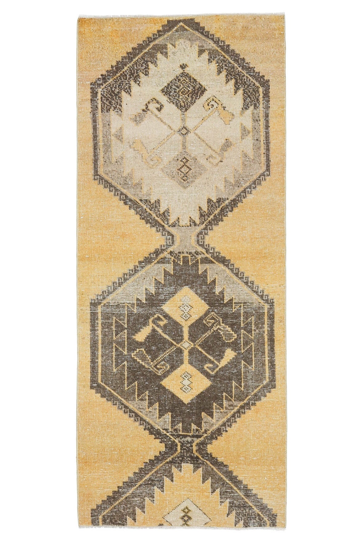 Vintage Oushak Runner Rug
