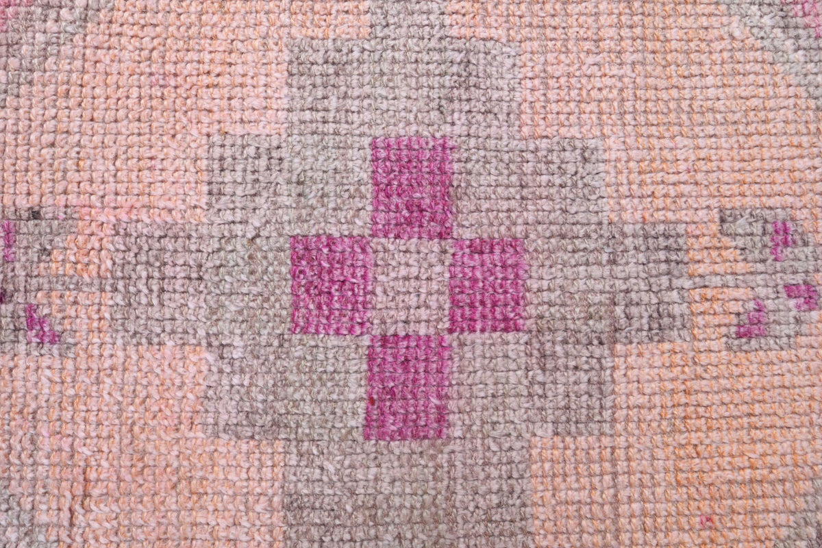 Turkish Anatolian Vintage Runner Rug