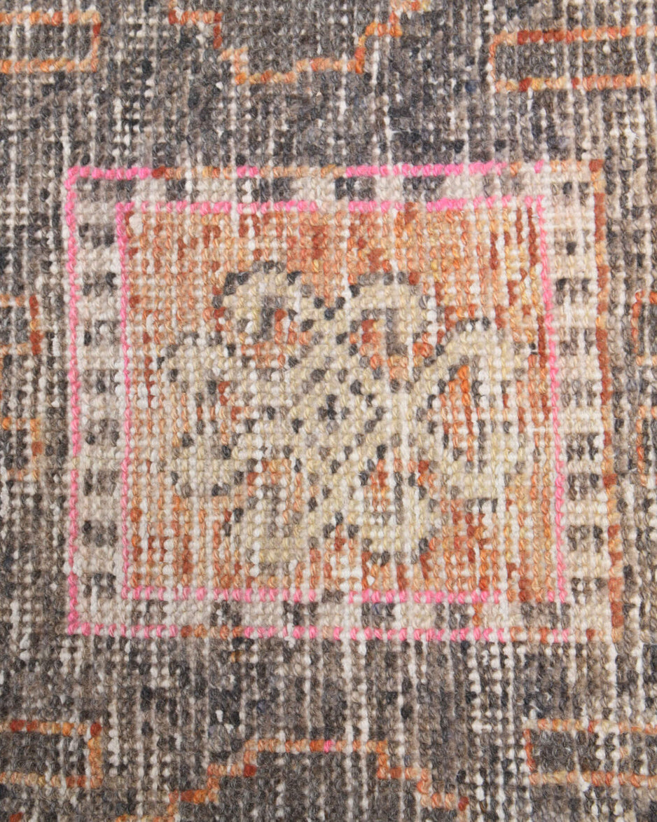 One-of-a-kind 1970s Anatolian vintage runner rug in wool, 2'6" x 11'