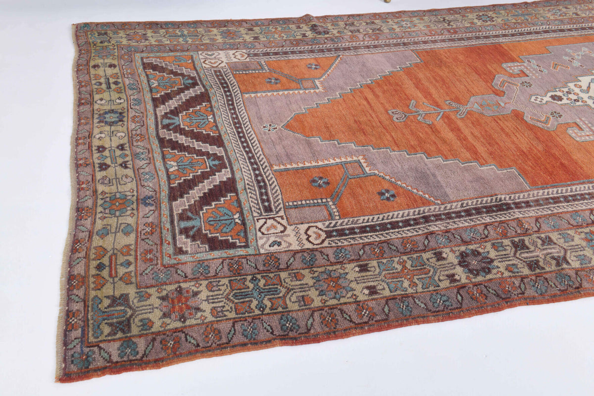 Vintage Taspinar Anatolian Wide Runner Rug