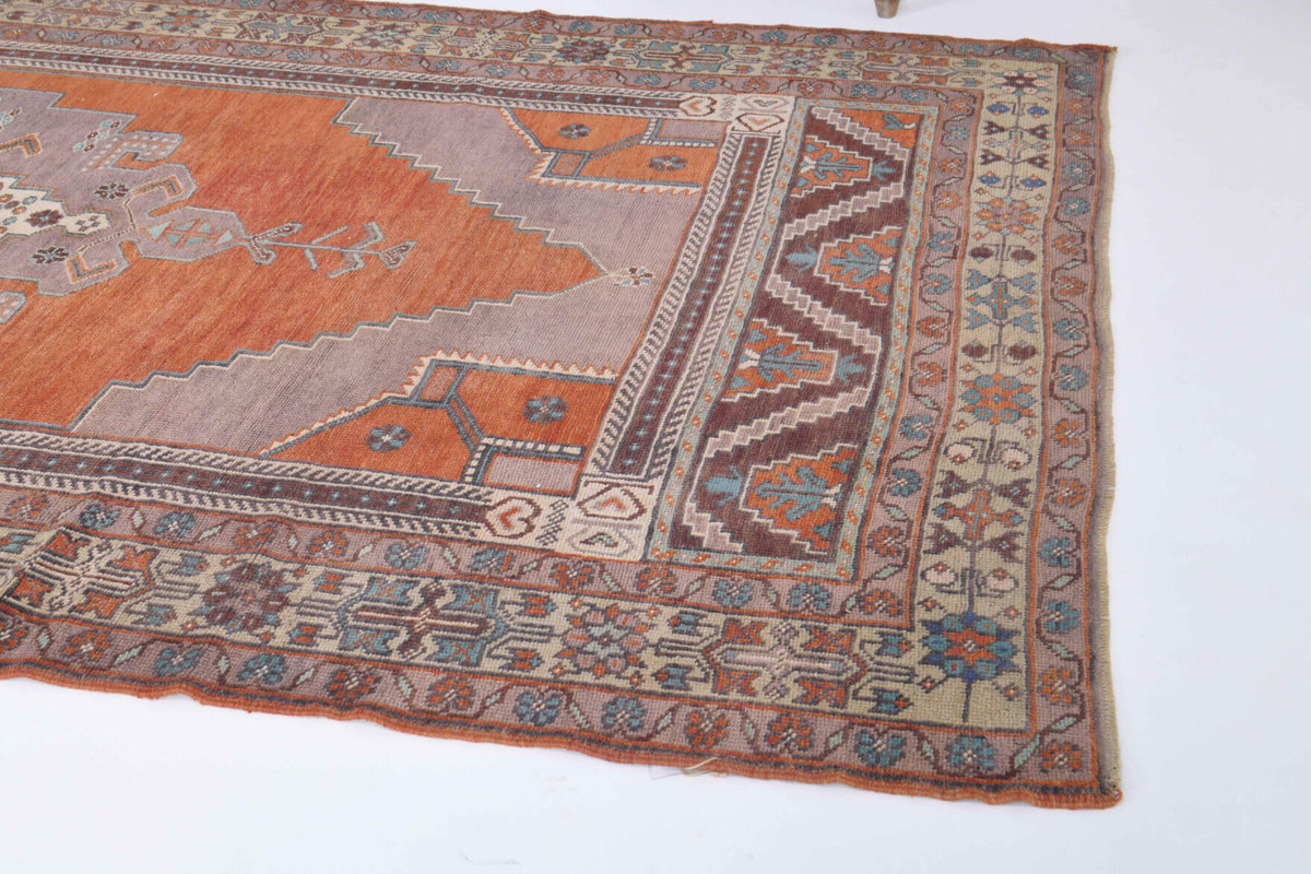 Vintage Taspinar Anatolian Wide Runner Rug