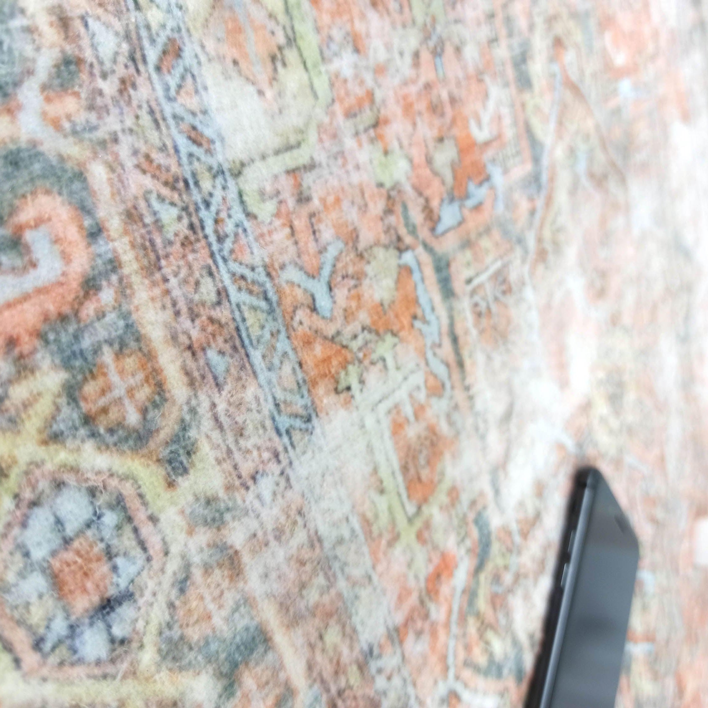 Tinsley Terracotta Blue Persian 2x3 Rug