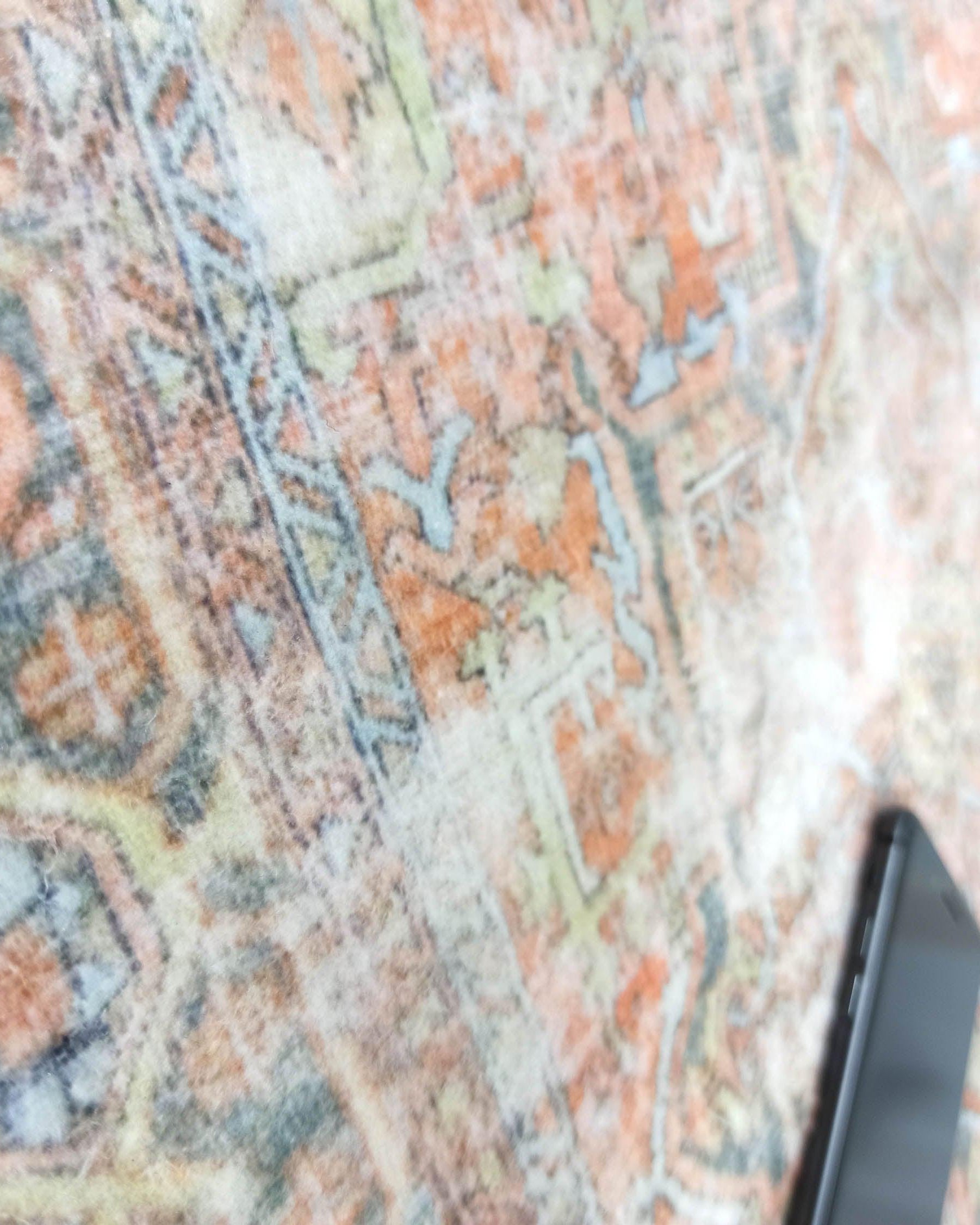 Tinsley Terracotta Blue Persian 2x3 Rug