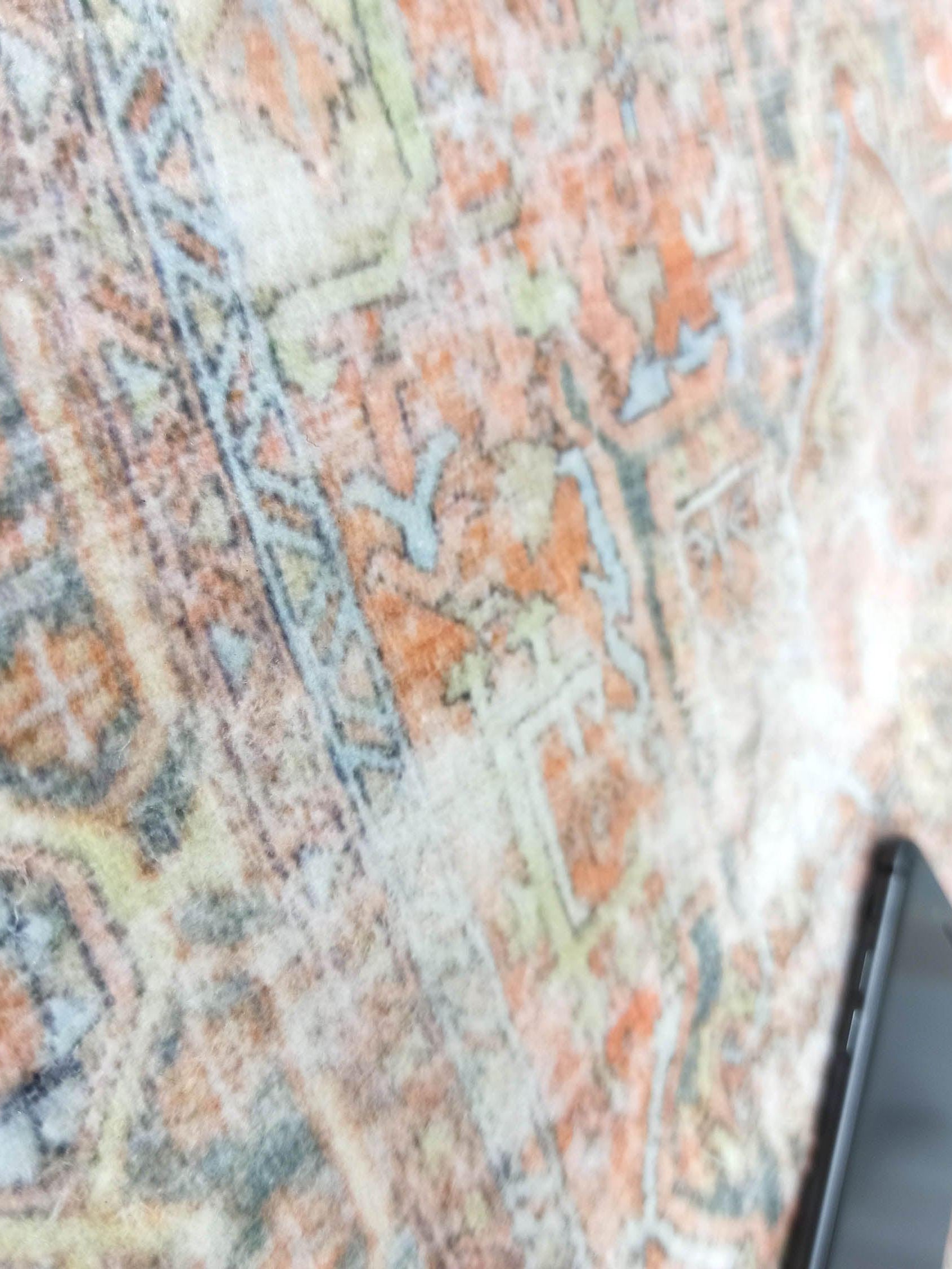 Tinsley Terracotta Blue Persian 2x3 Rug