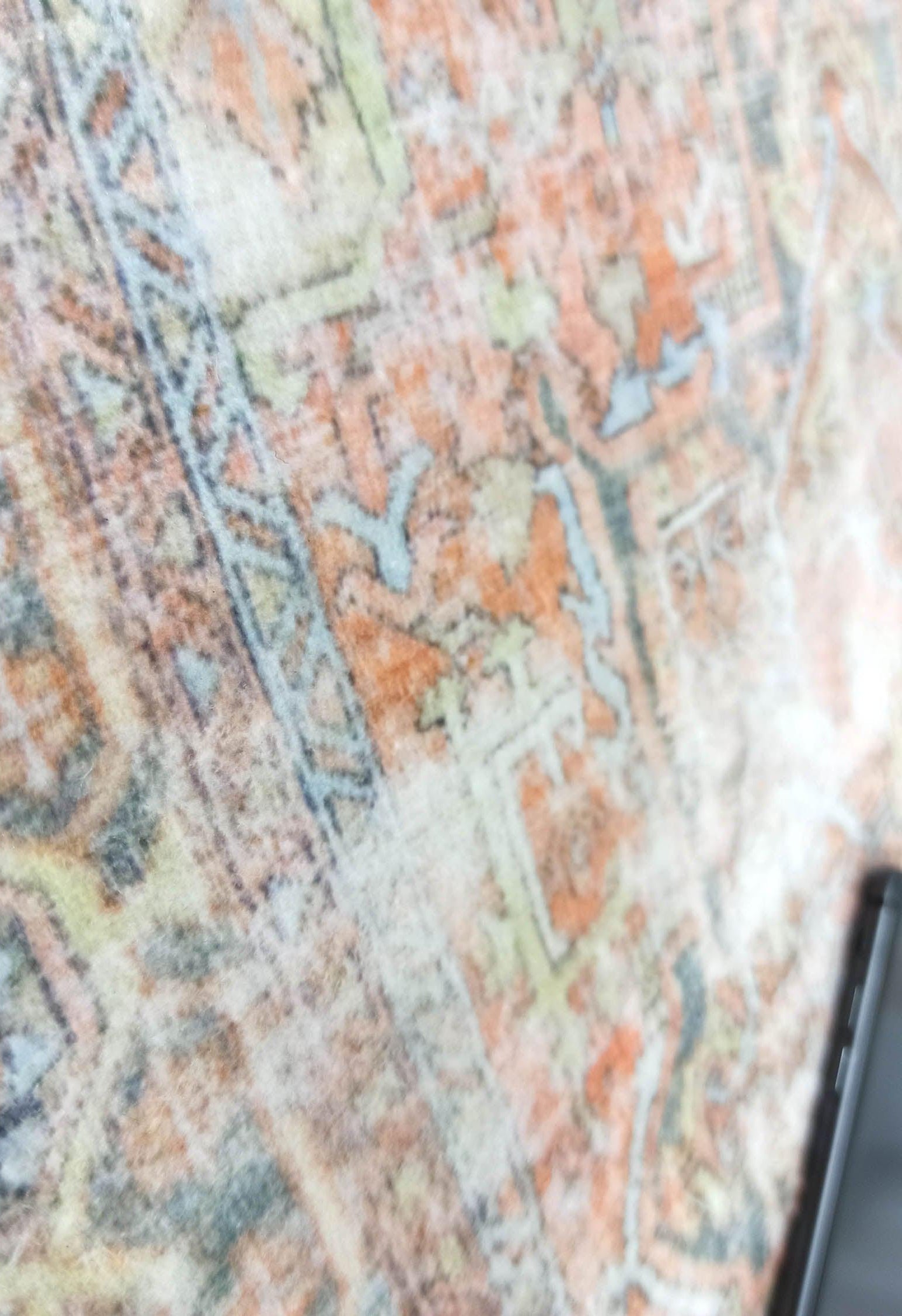 Tinsley Terracotta Blue Persian 2x3 Rug